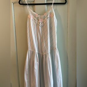 Vintage Candy Stripe Dress